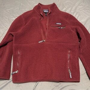 Patagonia Maroon Fleece Jacket